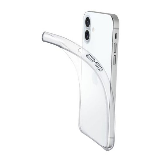 Futrola CELLULARLINE, Fine, za iPhone 16 Plus, prozirna