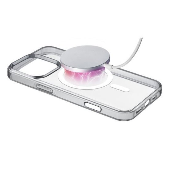 Futrola CELLULARLINE, Gloss Mag, za iPhone 16 Pro, prozirna
