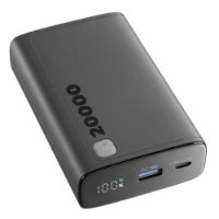 Mobilni USB punjač CELLULARLINE, Elite, 20000mAh, crni