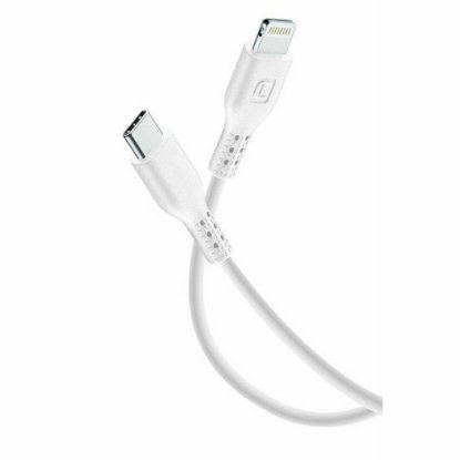 Kabel CELLULARLINE, USB-C (M) na Lightning (M), MFI, 0.6m, bijeli