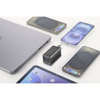 Kućni punjač CELLULARLINE, 100W, GAN+ USB-A, 2 x USB-C, crni