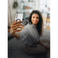 Svjetlosni prsten CELLULARLINE, Selfie Ring, Magnetic Light, crni