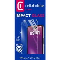 Zaštitno staklo CELLULARLINE, za iPhone 16 Pro Max/17 Pro Max