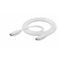 Kabel CELLULARLINE, USB-C (M) na USB-C (M), 1.2m, bijeli