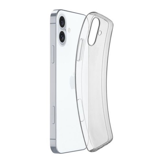 Futrola CELLULARLINE, Fine, za iPhone 16 Plus, prozirna