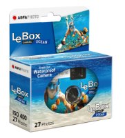 Jednokratni fotoaparat AGFAPHOTO LeBox Ocean, 27 snimaka, vodootporni