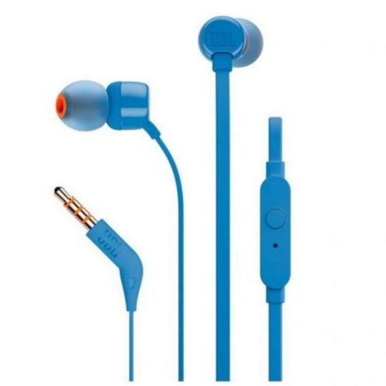 Slušalice JBL Tune 110E, in-ear, plave