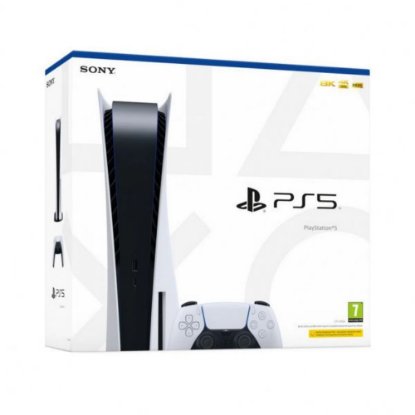 Igraća konzola SONY PlayStation 5 C Chassis, Blu-ray, DualSense kontroler, bijela