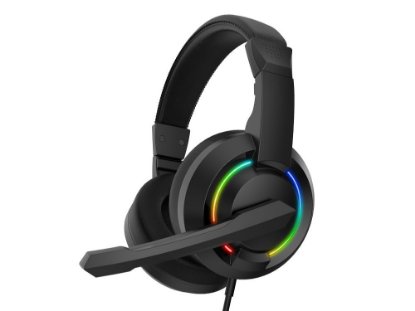 Slušalice BARACUDA BGH-021 Hydra, RGB, crne