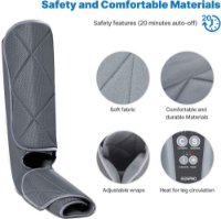 Uređaj za masažu RENPHO Leg Massager Pro, za noge, sivi