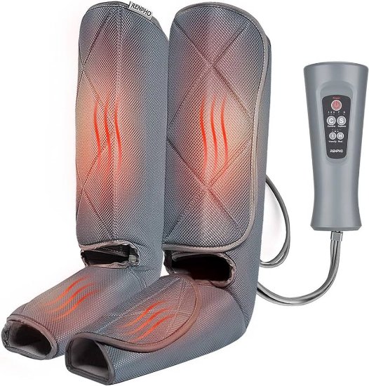 Uređaj za masažu RENPHO Leg Massager Pro, za noge, sivi