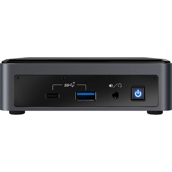 Barebone INTEL NUC BXNUC10I5FNKN1 / Core i5 10210U, 2x SO-DIMM DDR4, Intel Graphics, SATA M.2 SSD, LAN, WiFi+BT, HDMI, USB-C (bez zvuka) - bez kabela za napajanje