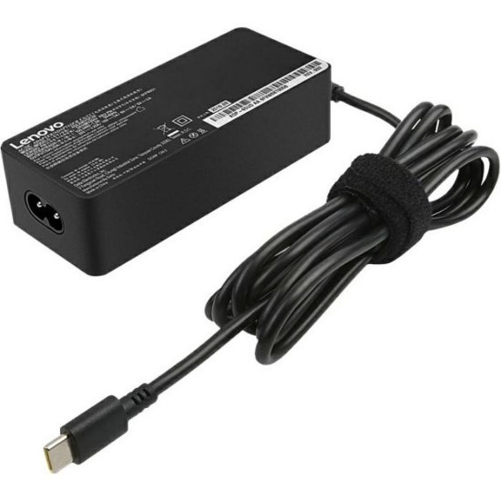 Punjač za prijenosnik LENOVO 4X20M26272, 65W, USB-C, 100-240 V, crni