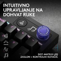Tipkovnica LOGITECH G316 X 98, taktilni, crna