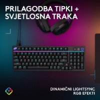 Tipkovnica LOGITECH G316 X 98, taktilni, crna