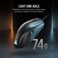 Miš CORSAIR M75, optički, 26000 dpi, USB, crni
