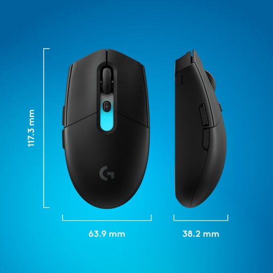 Miš LOGITECH G305 X SUPERLIGHT, Gaming, optički, 44000dpi, USB, crni