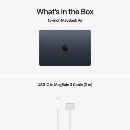Laptop APPLE MacBook Air 15" MDVH4CR/A / 10-Core M5, 16GB RAM, 512GB SSD, Apple 10-Core GPU, 15", macOS, crni