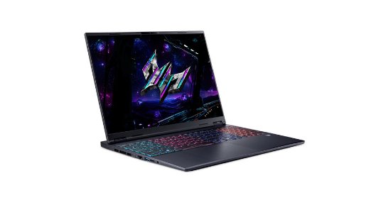 Laptop ACER Predator Helios 16S AI OLED NH.QX7EX.00E / Core Ultra 9 275HX, 32GB, 1TB SSD, nVidia GeForce RTX 5070 Ti, 16" WQXGA 240Hz OLED, Windows 11, crni