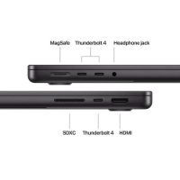 Laptop APPLE MacBook Pro 14" MDE04CR/A / 10-Core M5, 16GB, 512GB SSD, Apple 10-Core GPU, 14" 3024 x 1964, macOS, crni