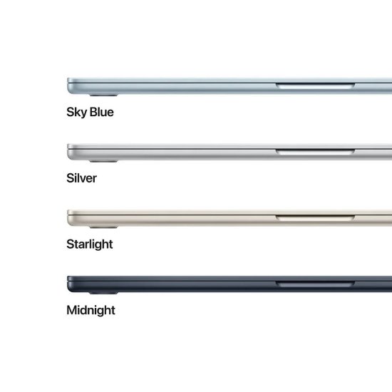 Laptop APPLE MacBook Air 15" MDVH4CR/A / 10-Core M5, 16GB RAM, 512GB SSD, Apple 10-Core GPU, 15", macOS, crni