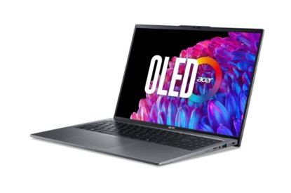 Laptop ACER Swift Go 16 OLED NX.KWNEX.003 / Core Ultra 5 125U, 16GB, 1TB SSD, Intel Graphics, 16" 3,2K 120Hz OLED, Windows 11, sivi