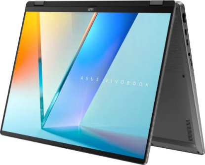 Laptop ASUS Vivobook 16 Flip TP3607SA-RJ003X / Core Ultra 5 226V, 16GB, 512GB SSD, Intel HD Graphics, 16" 2,8K 120Hz OLED, Windows 11 Pro, sivi