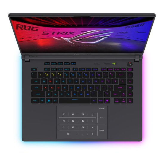 Laptop ASUS ROG Strix G615LM-S5076 / Core Ultra 9 275HX, 32GB, 1TB SSD, nVidia GeForce RTX 5060, 16" WQXGA 240Hz IPS, bez OS, sivi