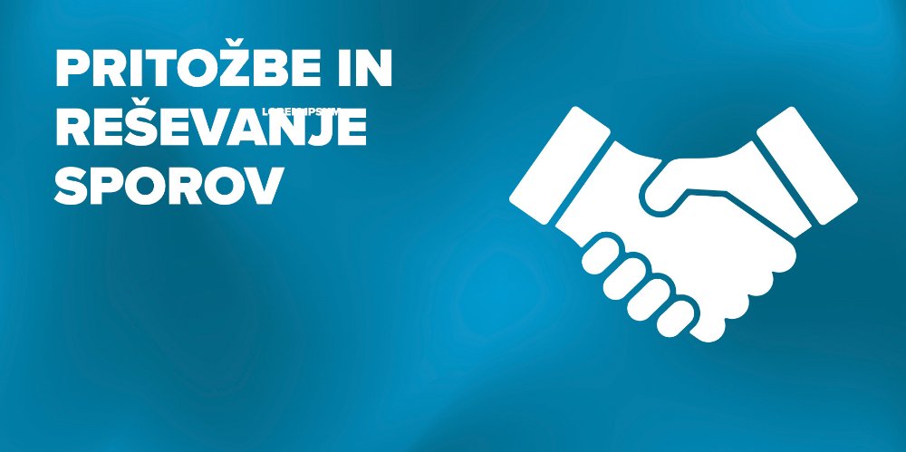 Prikažite detalje za Pritožbe in reševanje sporov