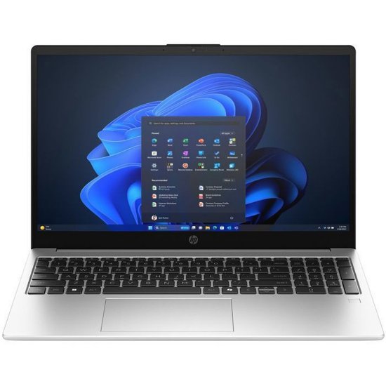 Laptop HP 250R G10 D74XFET / Core i5 120U, 8GB, 512GB SSD, Intel Graphics, 15.6" FHD IPS, bez OS, srebrni