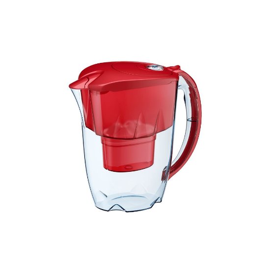 Vrč za filtriranje vode AQUAPHOR Izvor, 2,8 l, crveni