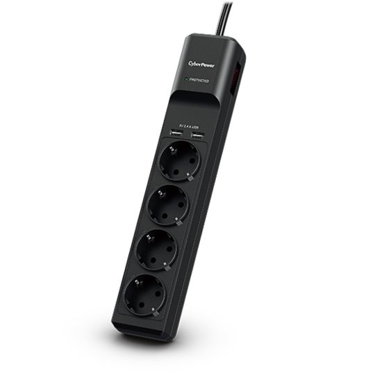 Prenaponska zaštita CYBERPOWER P0420SUD0, 4x šuko, 2x USB-A