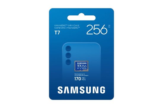 Memorijska kartica SAMSUNG, T7 microSDXC, 256GB, MB-MB256T/WW, A2 Class 10 V30 UHS-I U3