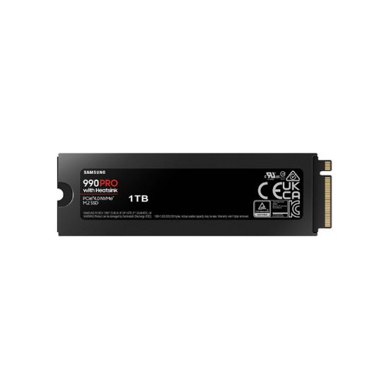 SSD 1TB SAMSUNG 990 PRO NVMe M.2, MZ-V9P1T0CW, maks. do 7450/6900 MB/s, hladnjak
