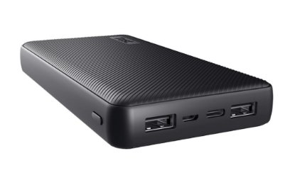 Mobilni USB punjač TRUST Primo Eco, 20000 mAh, crni