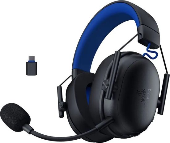 Slušalice RAZER BlackShark V3 X HyperSpeed, bežična/žična, BT, TriForce 50 mm, odvojivi mikrofon, crne