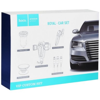 VIP komplet za automobil HOCO, 5 u 1
