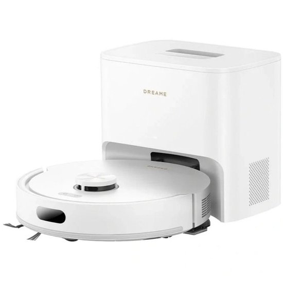 Robotski usisavač DREAME F20 Plus, 45W, LIDAR, usisavanje i mokro brisanje, 4L stanica, bijeli