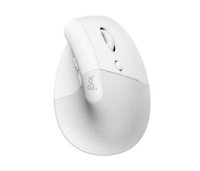 Miš LOGITECH Lift za Mac, ergonomski, bežični, bijeli