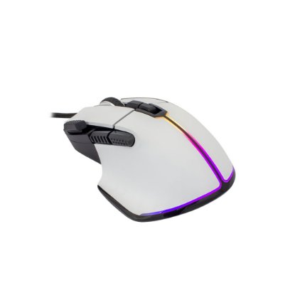 Miš WHITE SHARK Marrok GM-9006, 12000dpi, optički, žičani, bijeli