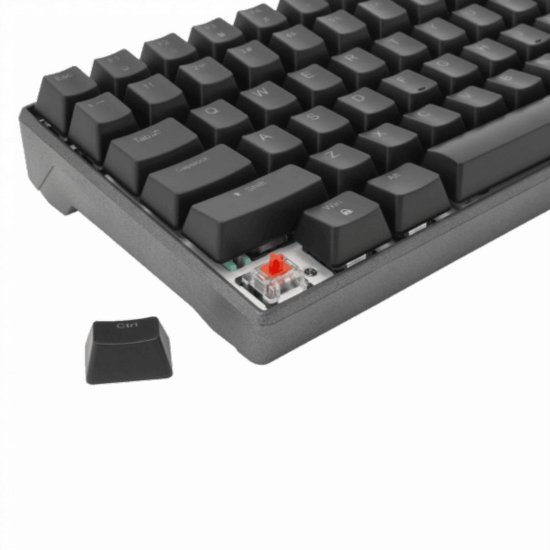 Tipkovnica WHITE SHARK ESL-K2 Katana, RGB, mehanička, US Layout, USB, crna