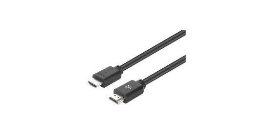 Kabel MANHATTAN HDMI-A (M) na HDMI-A (M), 4K@60Hz, High Speed s Ethernet, 5m