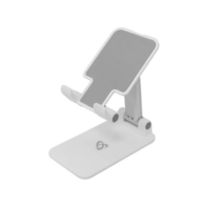 Stalak za smartphone SBOX PS-09, stolni, sklopivi, bijeli