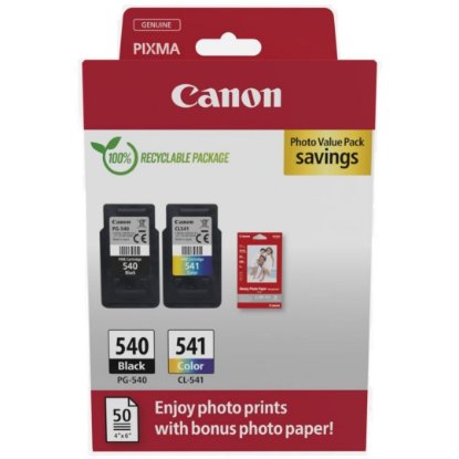 Tinta CANON PG-540 + CL-541, multipack, za Pixma MG2150/MG2250/MG3150/MG3250/MG3550/MG4150