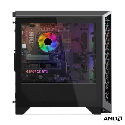 Računalo LENOVO LOQ Tower 91DF007HSC / Ryzen 7 8745HX, 16GB, 512GB SSD, nVidia GeForce RTX 5050, WiFi, bez OS, sivo