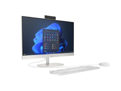 Računalo AiO HP ProOne 240 G10 A55BCET / 23,8" FHD IPS, Core i5 1335U, 16GB, 512GB SSD, Intel HD Graphics, WiFi, tipkovnica, miš, bez OS, bijelo
