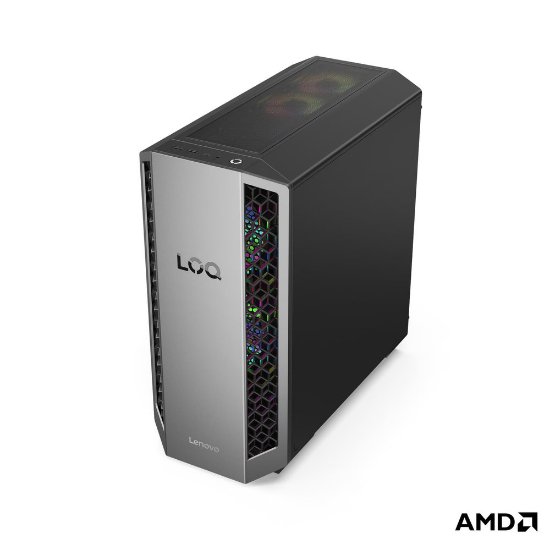 Računalo LENOVO LOQ Tower 91DF007FSC / Ryzen 7 8745HX, 32GB, 1TB SSD, nVidia GeForce RTX 5060 Ti, WiFi, bez OS, crno