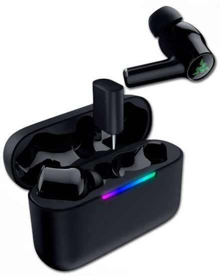 Slušalice RAZER Hammerhead V3 HyperSpeed, in-ear, ANC, BT, crne