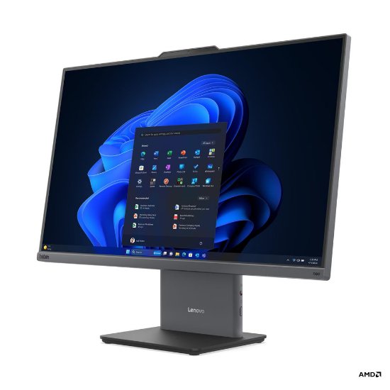 Računalo AiO LENOVO ThinkCentre Neo 55a G6 13FA000ACR / 23,8" FHD IPS, Ryzen 7 250, 32GB, 1TB SSD, AMD Graphics, WiFi, tipkovnica, miš, Windows 11 Pro, sivo