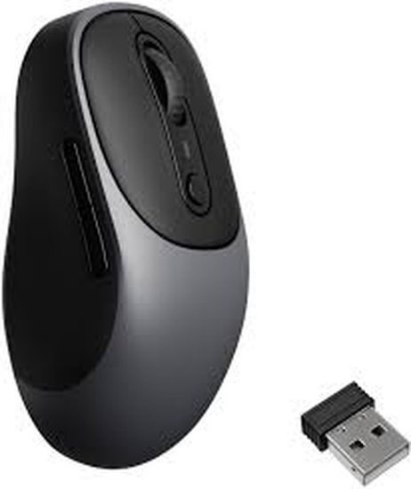 Miš KEYCHRON BM24, 2400 DPI, bežični, USB-C, sivi